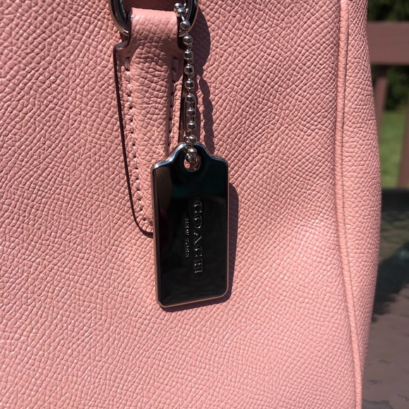 SOLD Coach Mini Surrey Pink - Picture 2 of 9